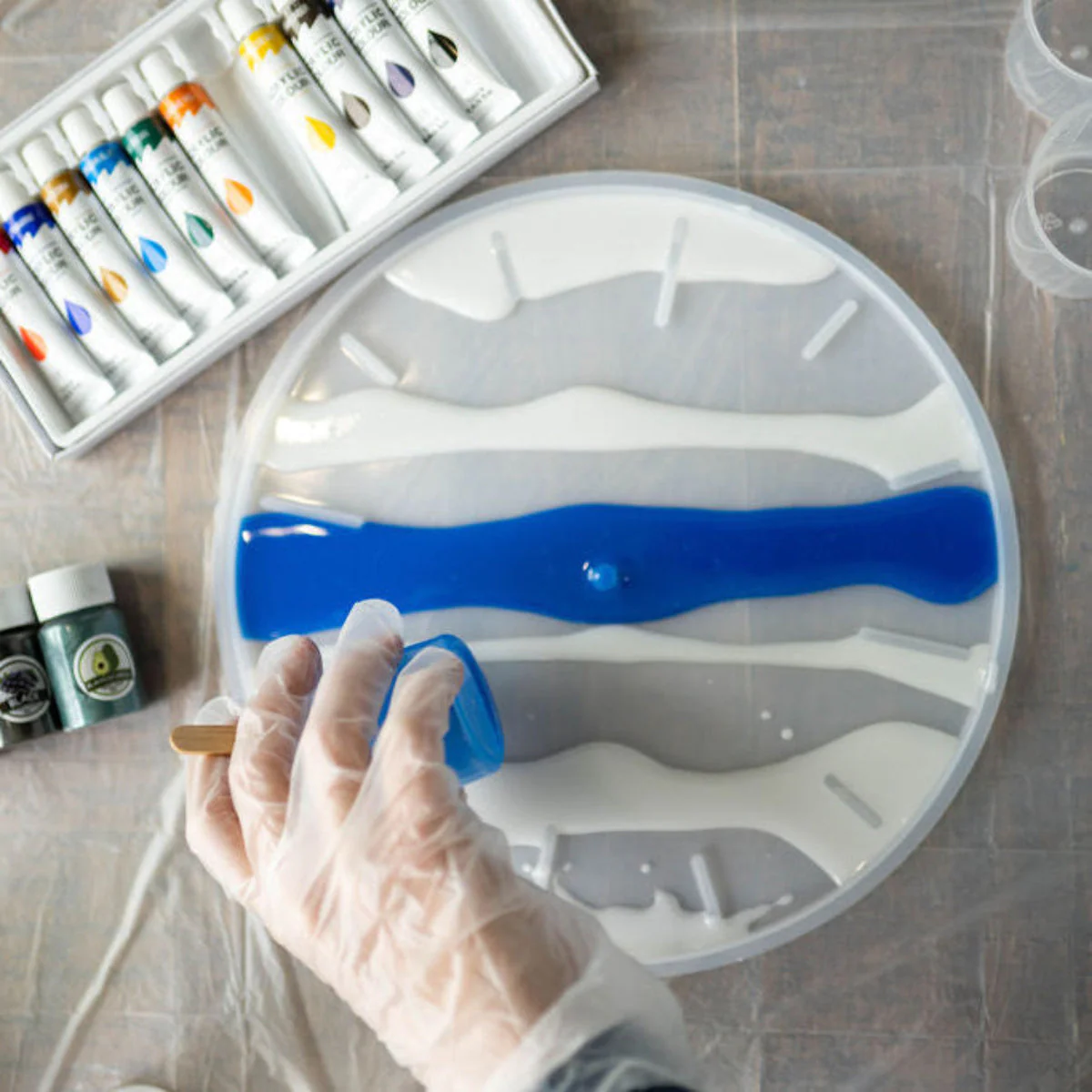 Resin Clock Making Kit - Image 4