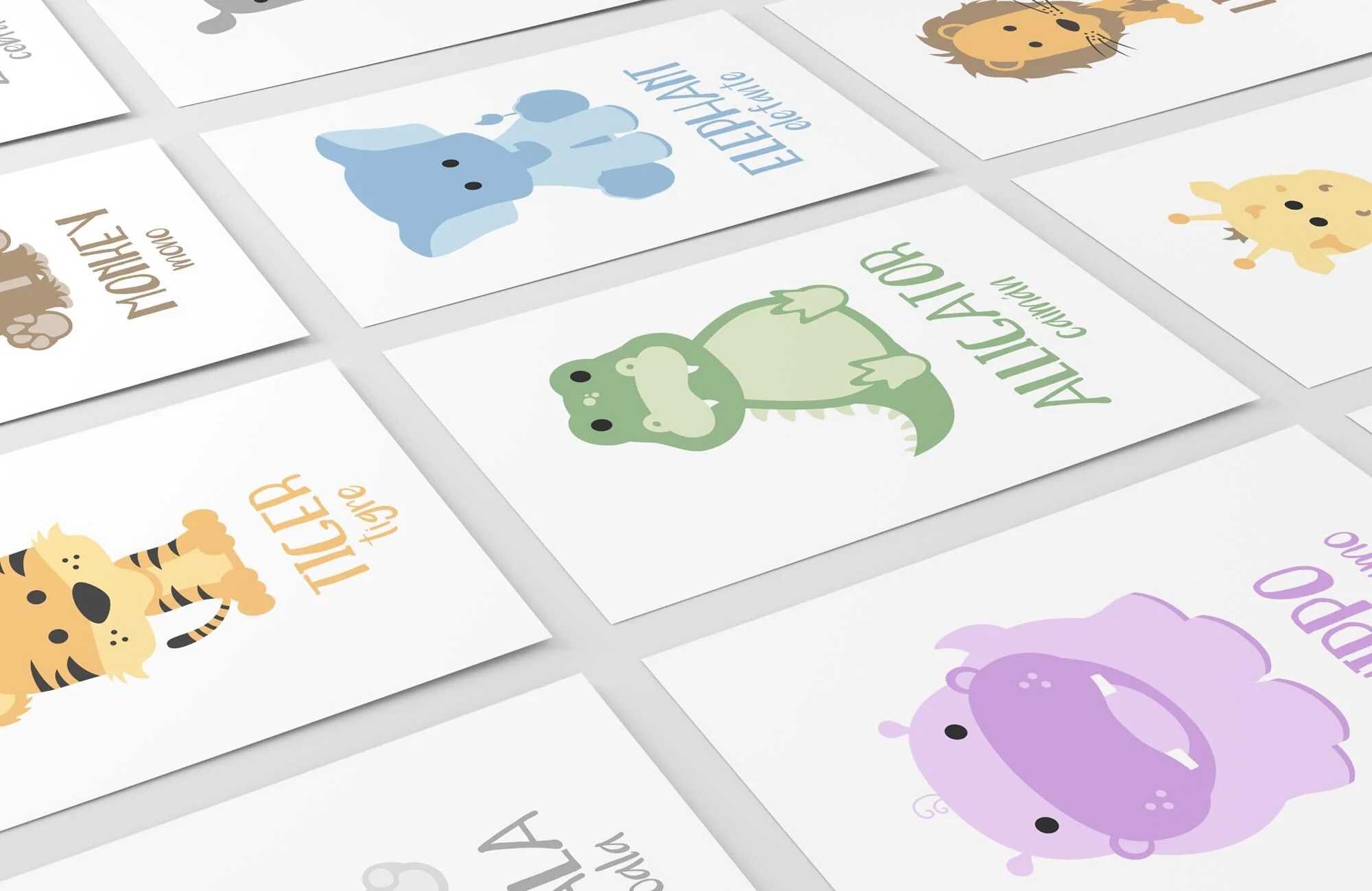 Safari Animal Flashcards - Image 10