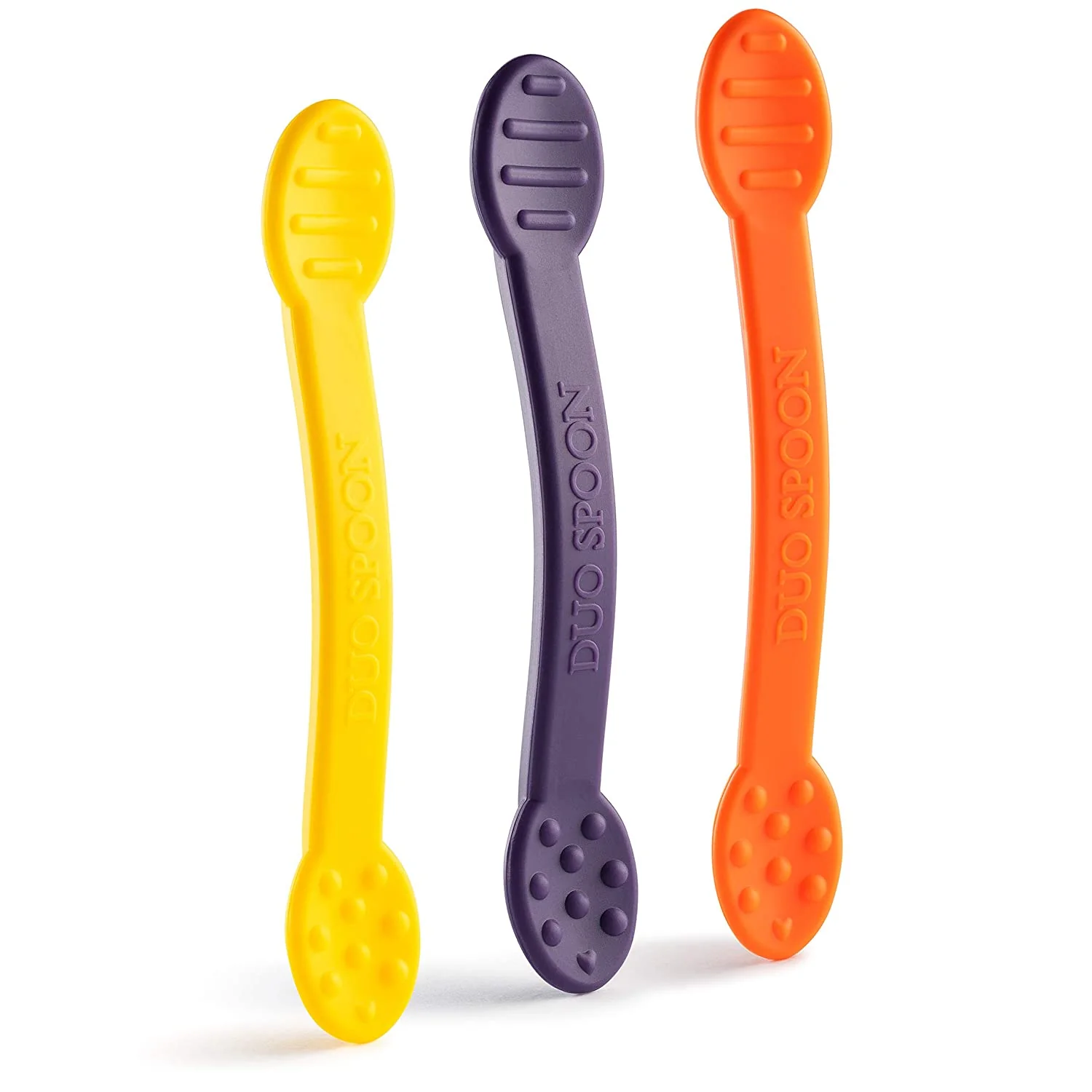 Duo Spoon 3-Pack - Purple, Orange, Yellow - Image 8