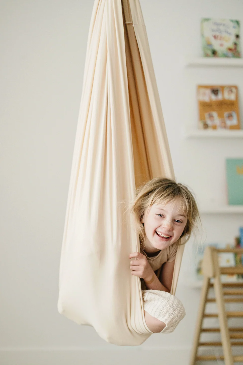 Cotton Sensory Swing - Multiple Colors Available - Image 3