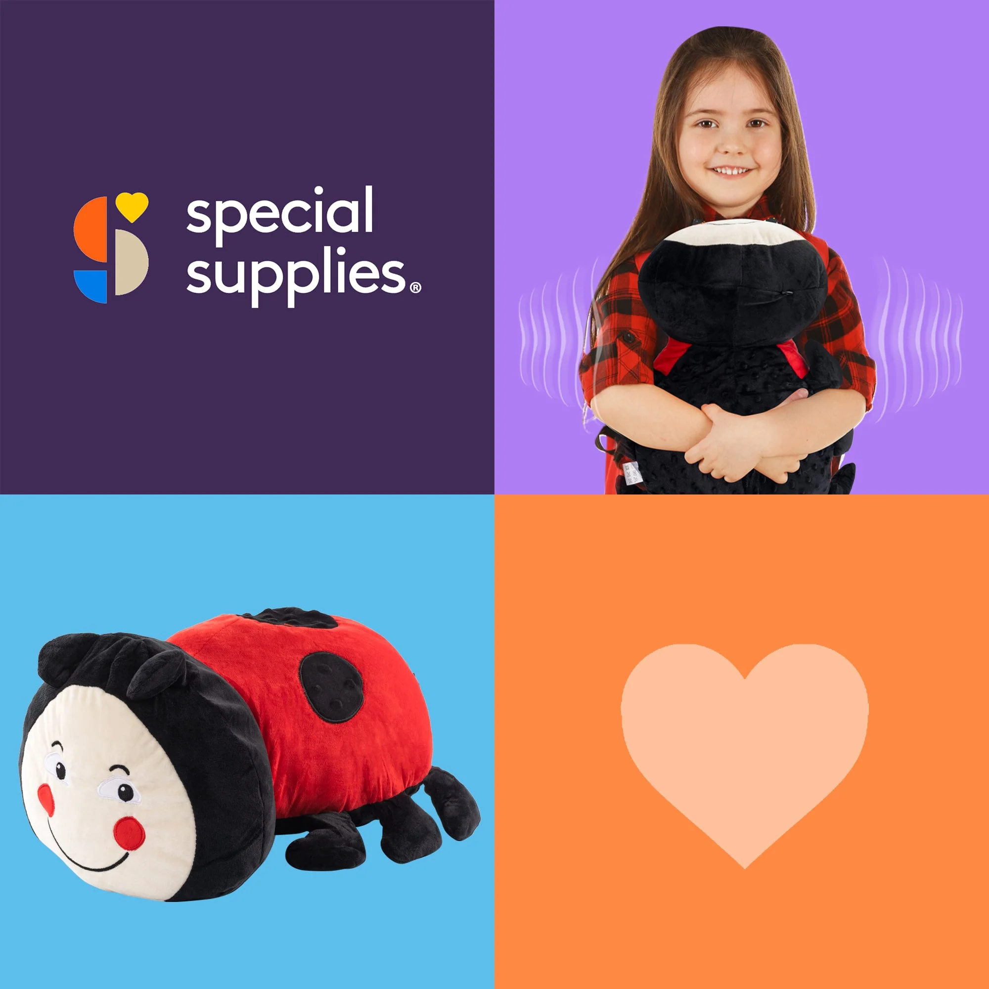 Sensory Vibrating Pillow-Ladybug - Image 6