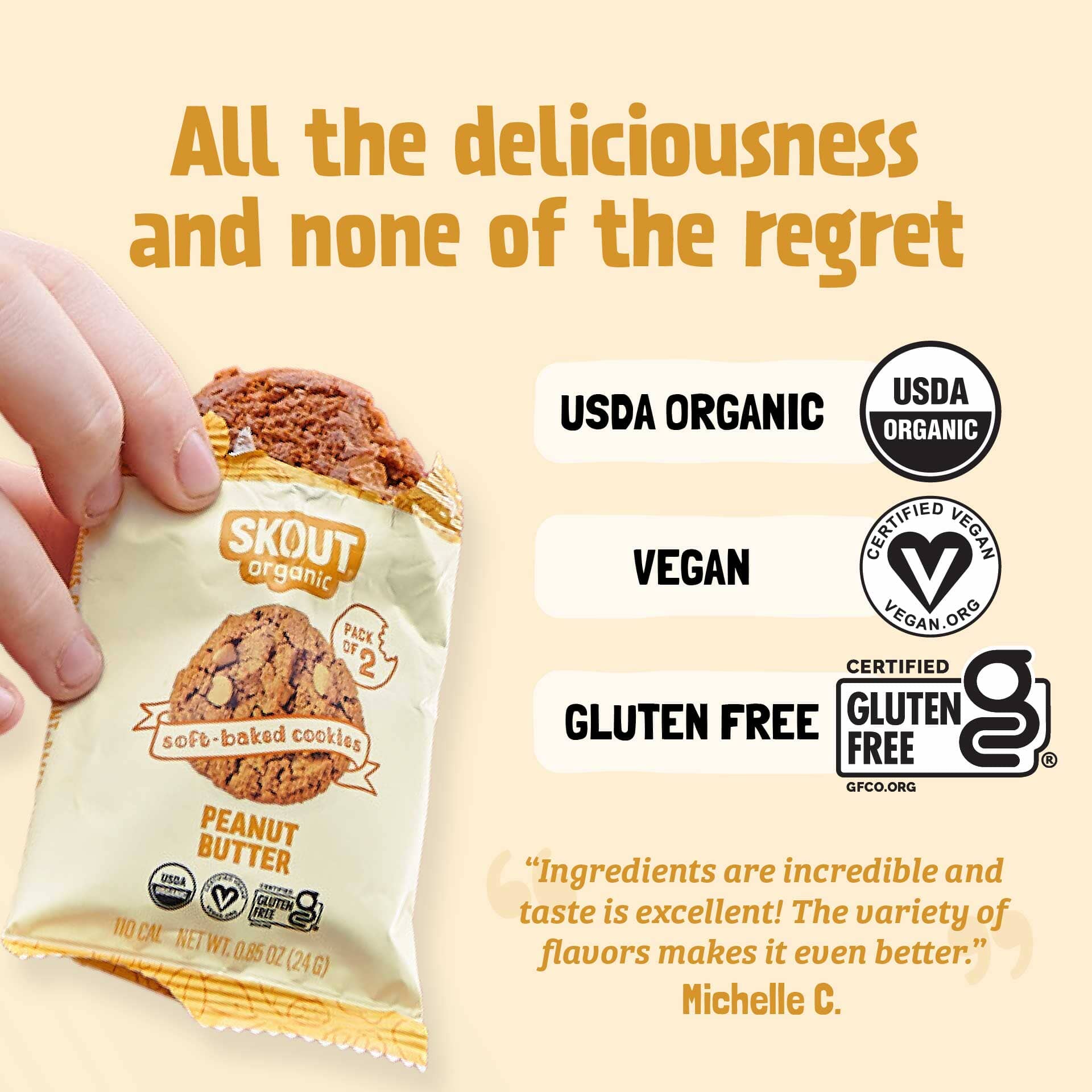 Skout Organic Soft Baked Cookie Variety Pack - Image 3