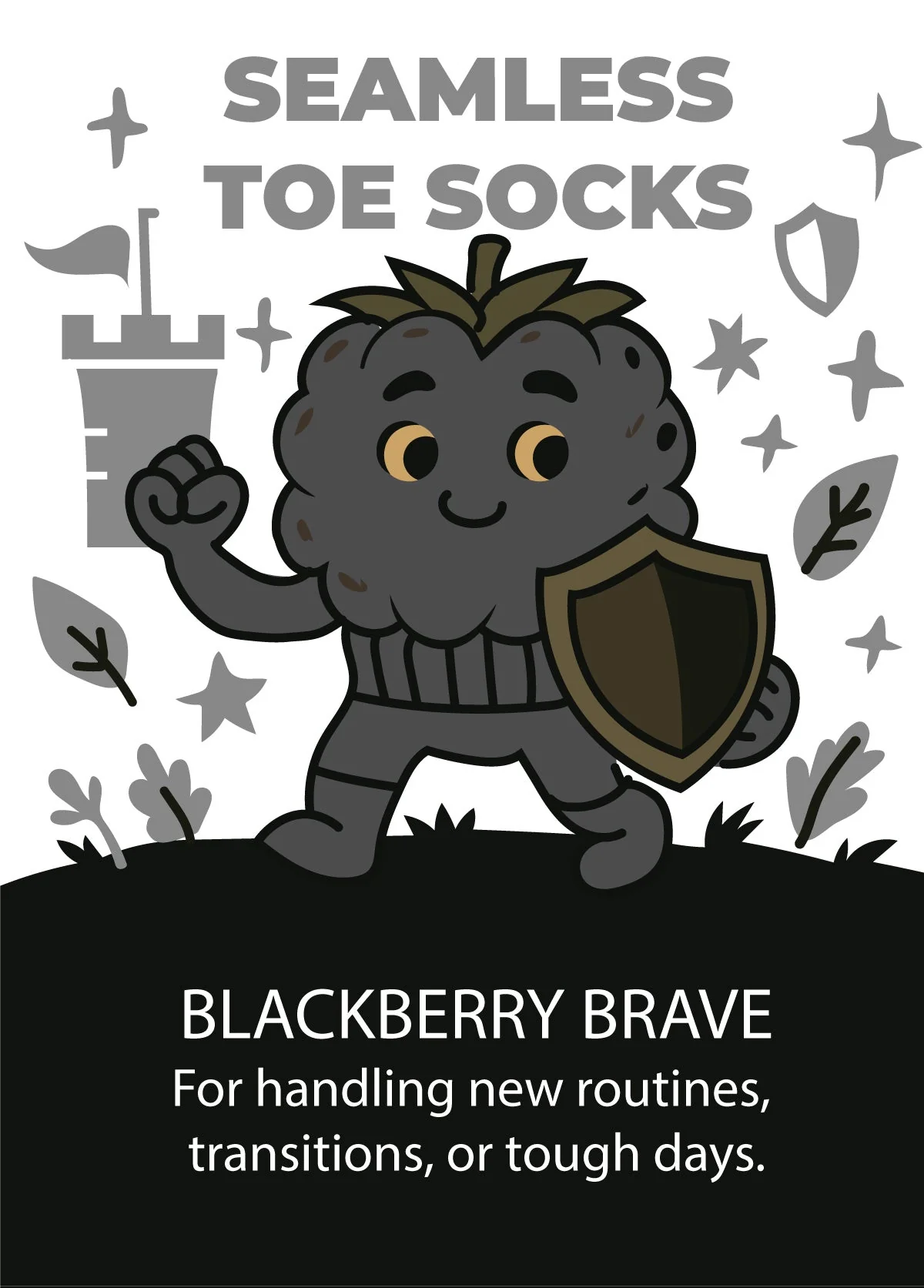 SmoothToe™ Ankle Fruit Feelings Collection –Seamless Toe Sensory-Friendly Socks *Single Pair / Build Your Bundle - Image 14