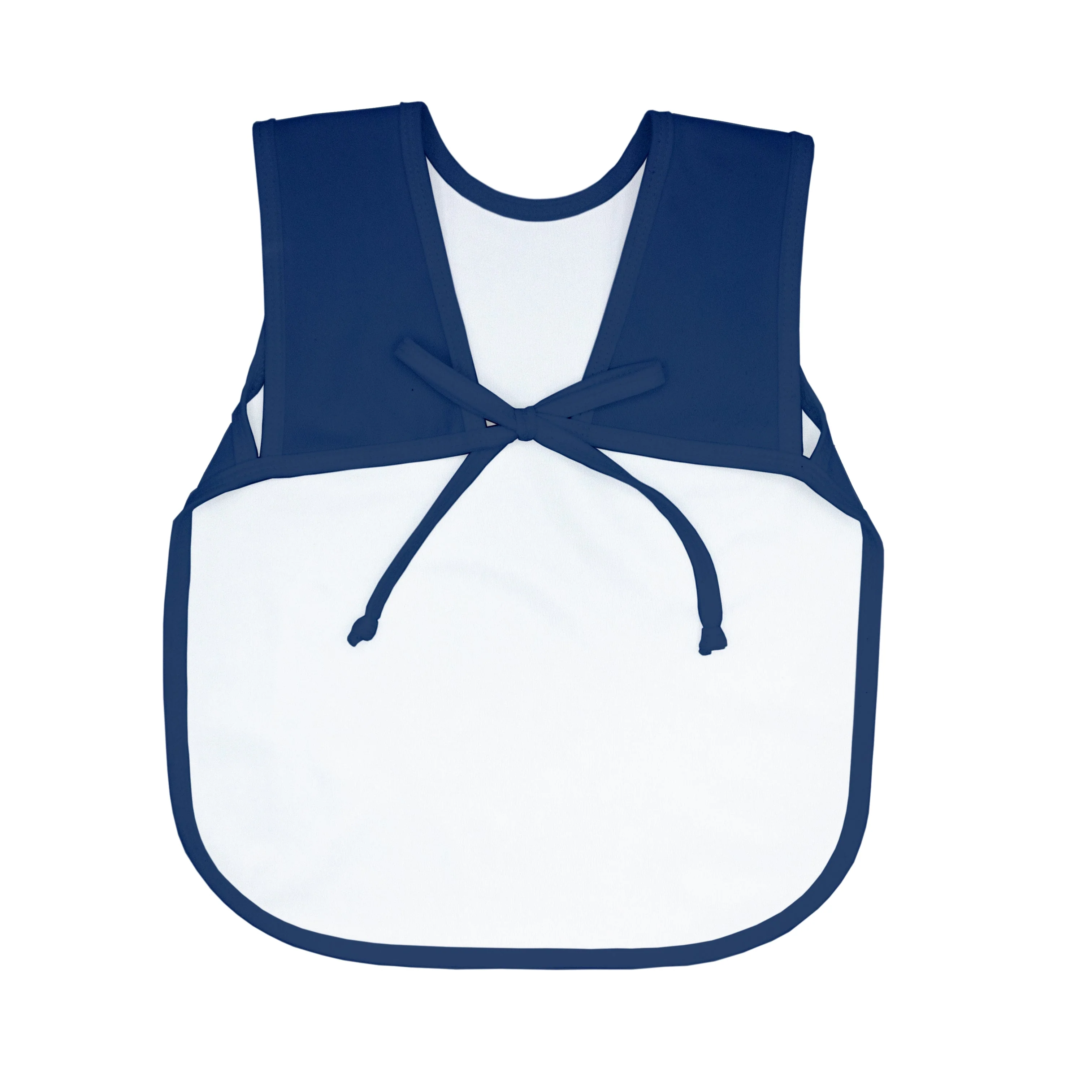 Solid Navy Minimalist Bapron - Image 4