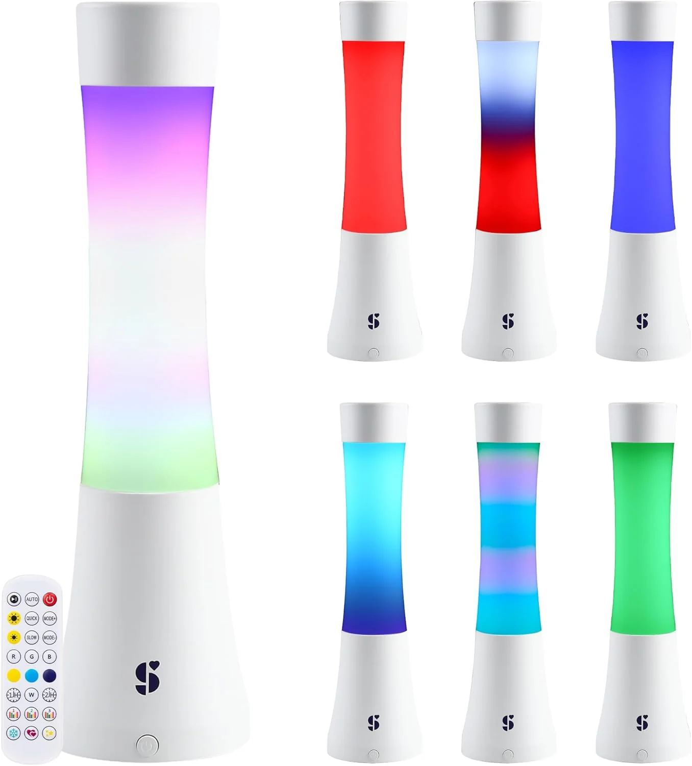 Special Supplies Sensory Light Lava Lamp for Kids and Adults – Color Changing LED Desk Lamp with Remote – Calming Night Light for Sensory Room, Bedroom, Therapy, Relaxation, Home Décor - Image 2