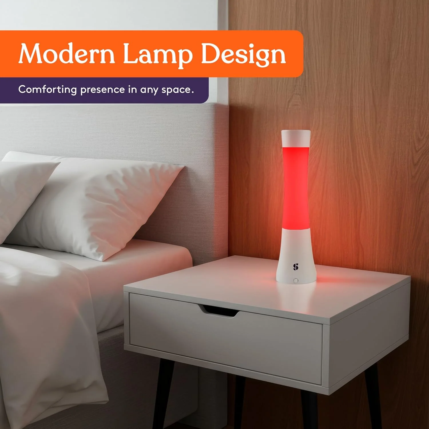 Special Supplies Sensory Light Lava Lamp for Kids and Adults – Color Changing LED Desk Lamp with Remote – Calming Night Light for Sensory Room, Bedroom, Therapy, Relaxation, Home Décor - Image 8