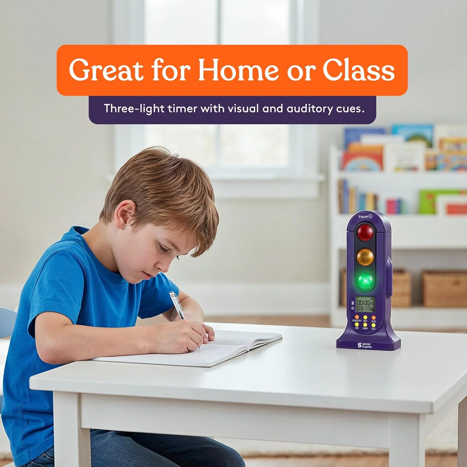 Special Supplies Stoplight Timer - Countdown - Use for Sensory Rooms, Schools, and Bedrooms - Image 7