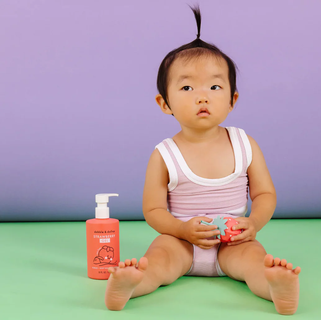 3-in-1 Tear-Free Shampoo & Body Wash - Strawberry - Image 3