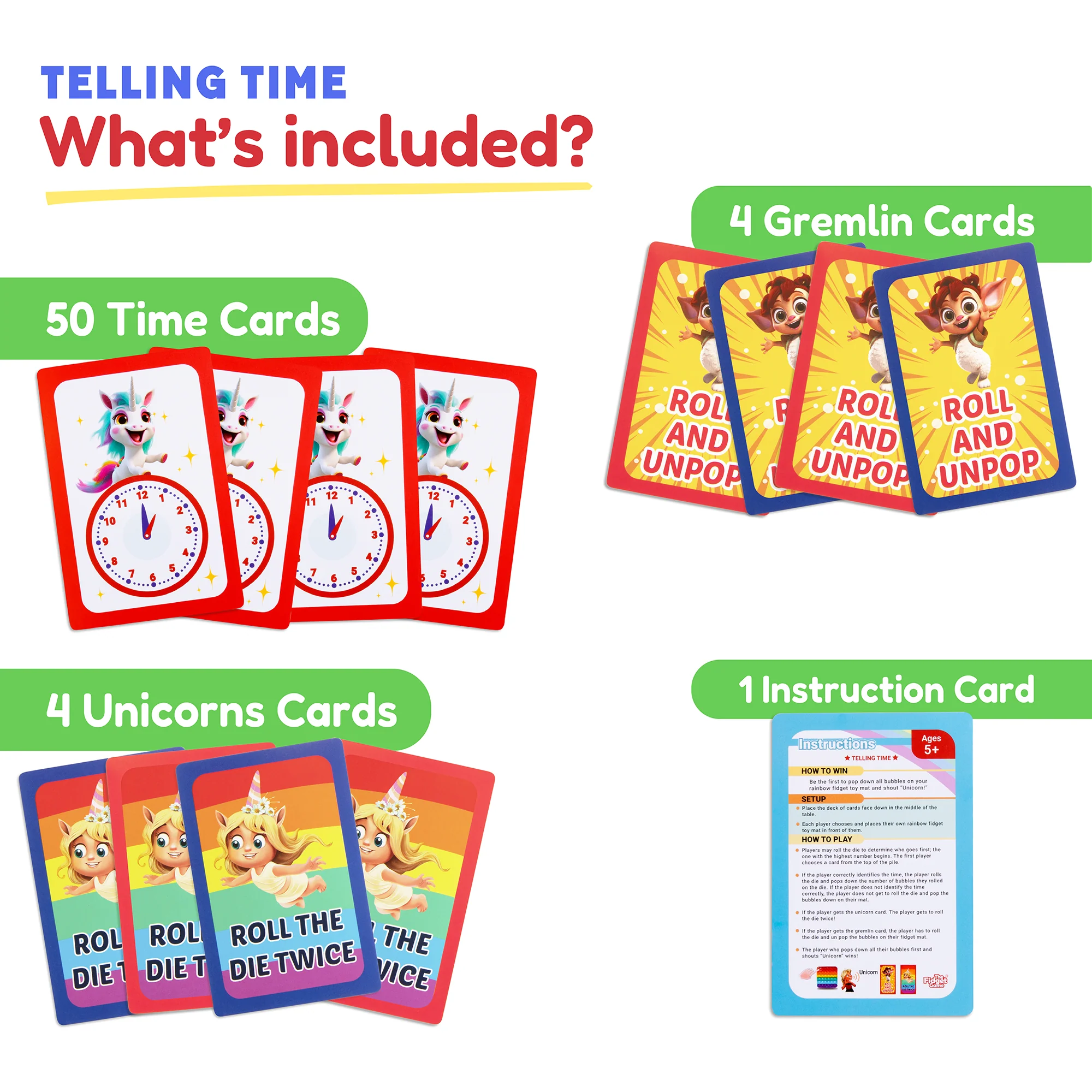 Telling Time Card Pack - Image 2