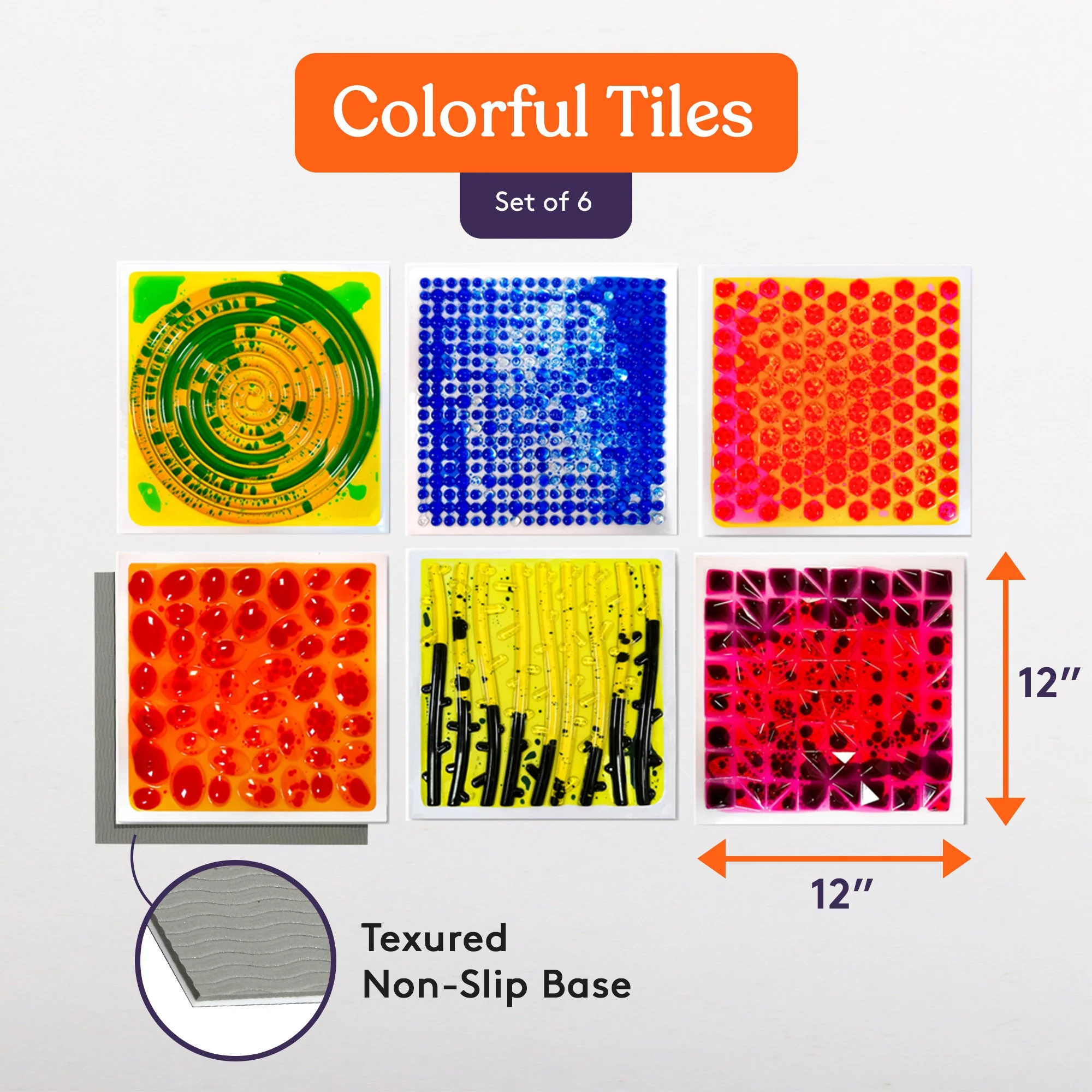 Textured Liquid Floor Tiles – Square - Image 3