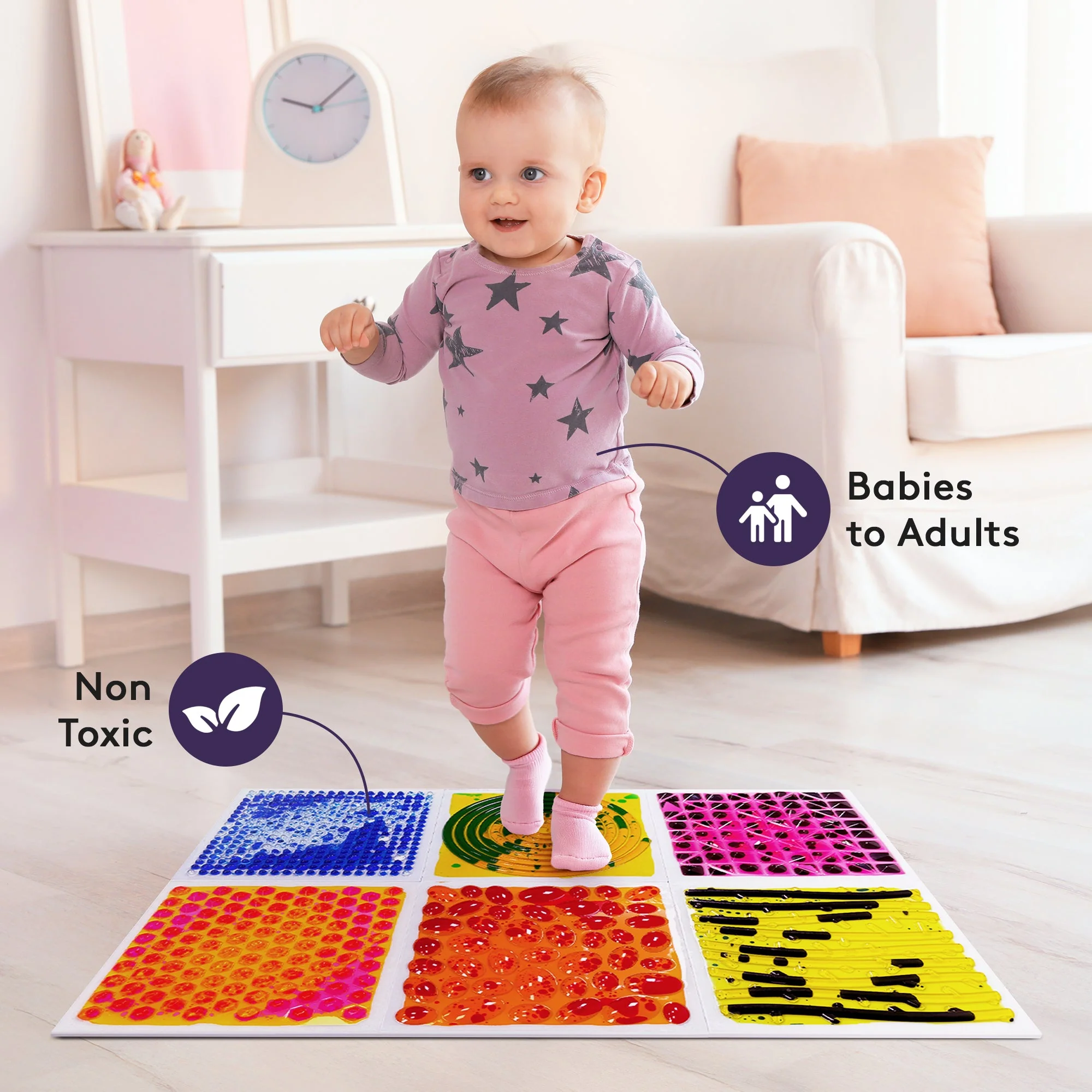 Textured Liquid Floor Tiles – Square - Image 4