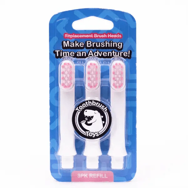 Toothbrush Toys Kids Toothbrush Replacement Heads 3-Pack - Image 5