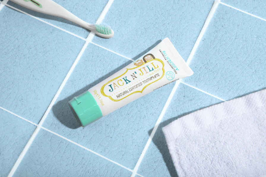 Jack N' Jill Natural Certified Toothpaste Blueberry - Image 5