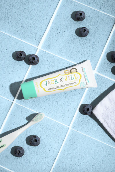 Jack N' Jill Natural Certified Toothpaste Blueberry - Image 8