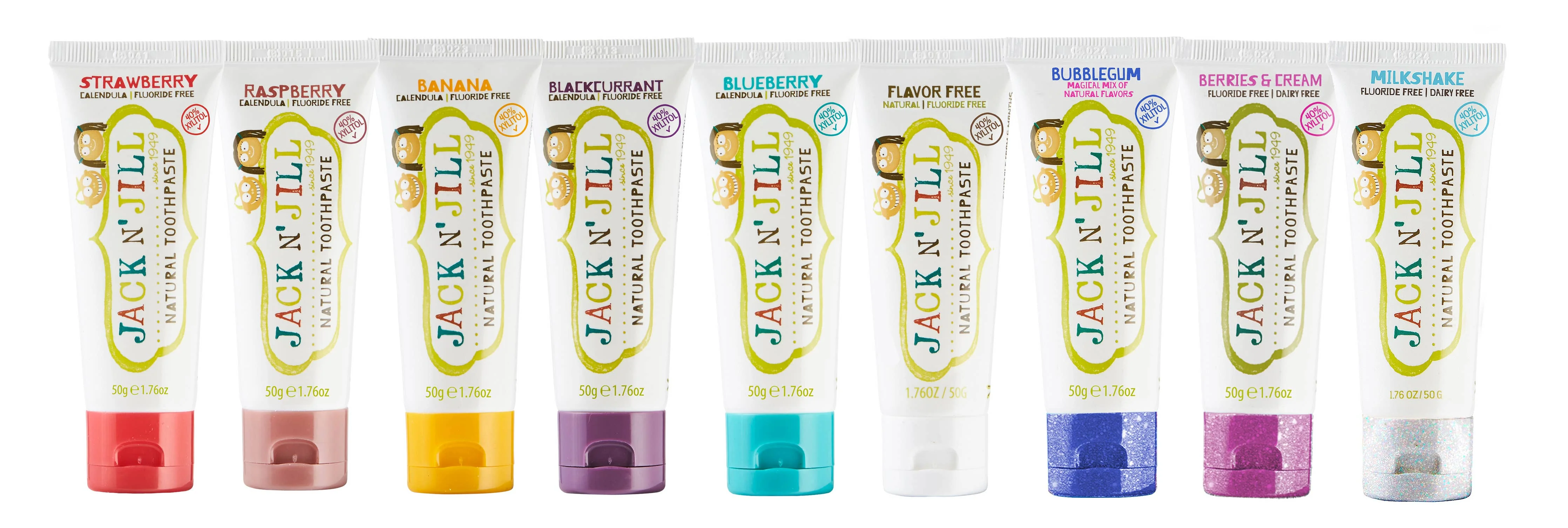Jack N' Jill Natural Certified Toothpaste Blueberry - Image 9