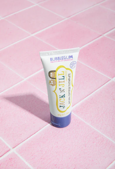 Jack N' Jill Natural Certified Toothpaste Bubblegum - Image 3