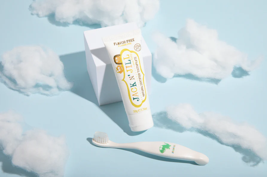 Jack N' Jill Natural Certified Toothpaste Flavor Free - Image 3