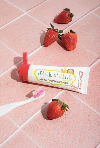 Jack N' Jill Natural Certified Toothpaste Strawberry - Image 7