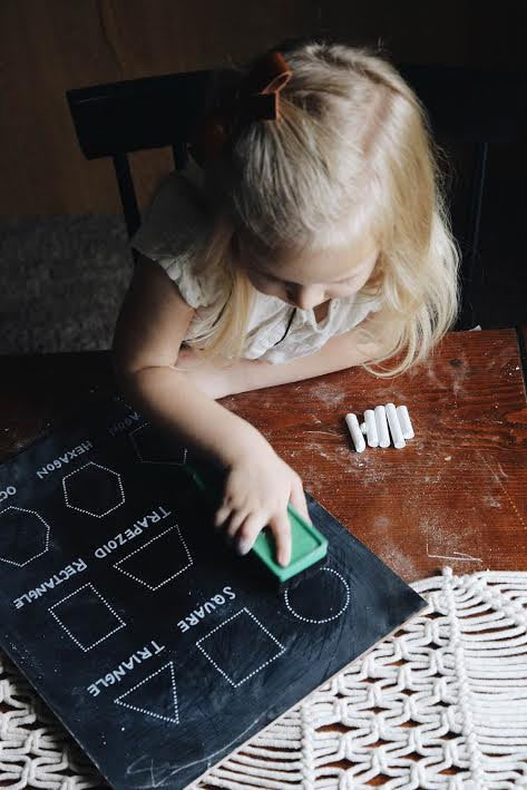 Traceable Shapes Trace-n-Erase Chalkboard® - Image 9