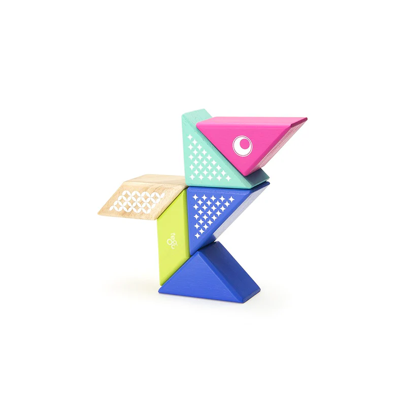 Travel Pals - Hummingbird Magnetic Wooden Blocks 6 pieces - Image 4