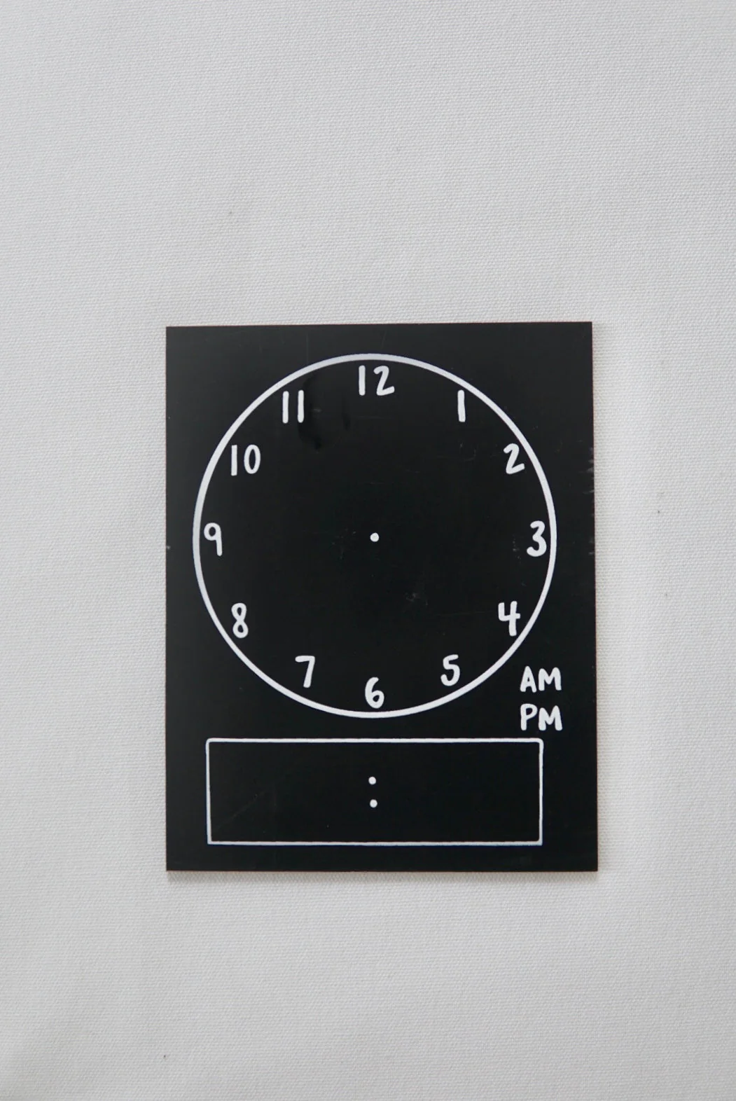 Travel Size Clock Chalkboard - Image 5