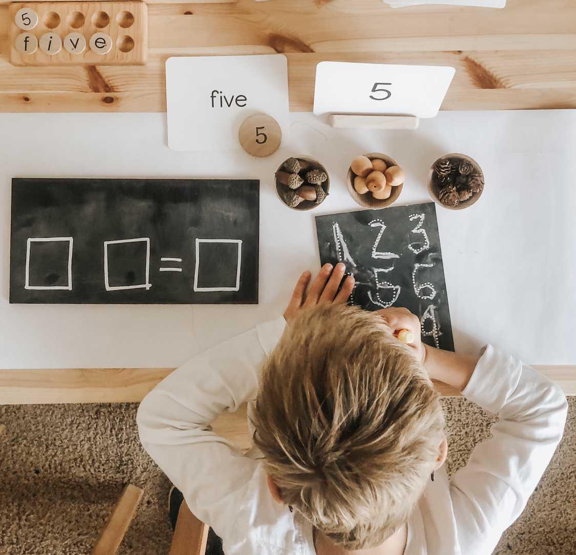 Travel Size Numbers Chalkboard - Image 4