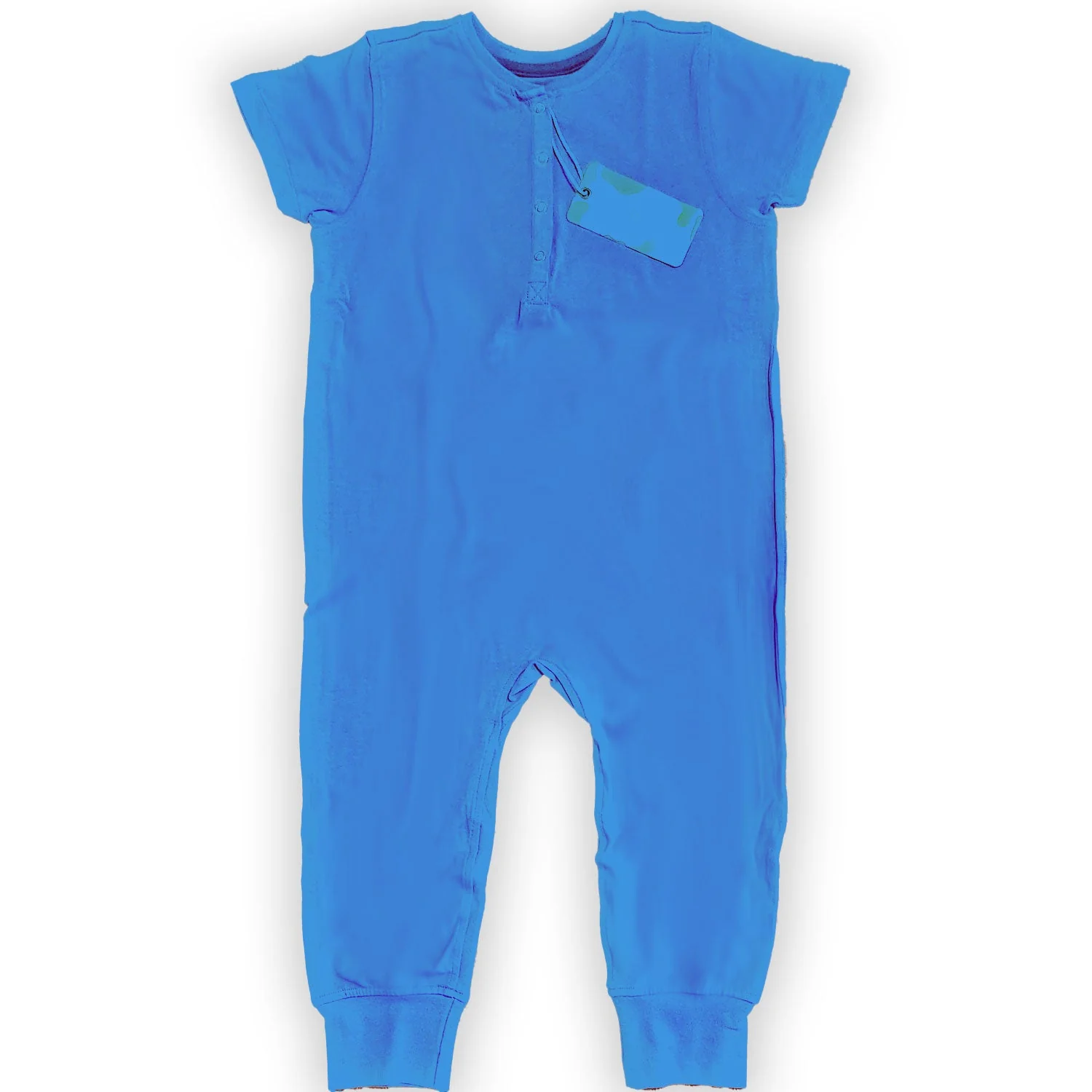 Ultimate Comfort Playsuit w Chewy Sensory Bracelet- BLUE - Image 8