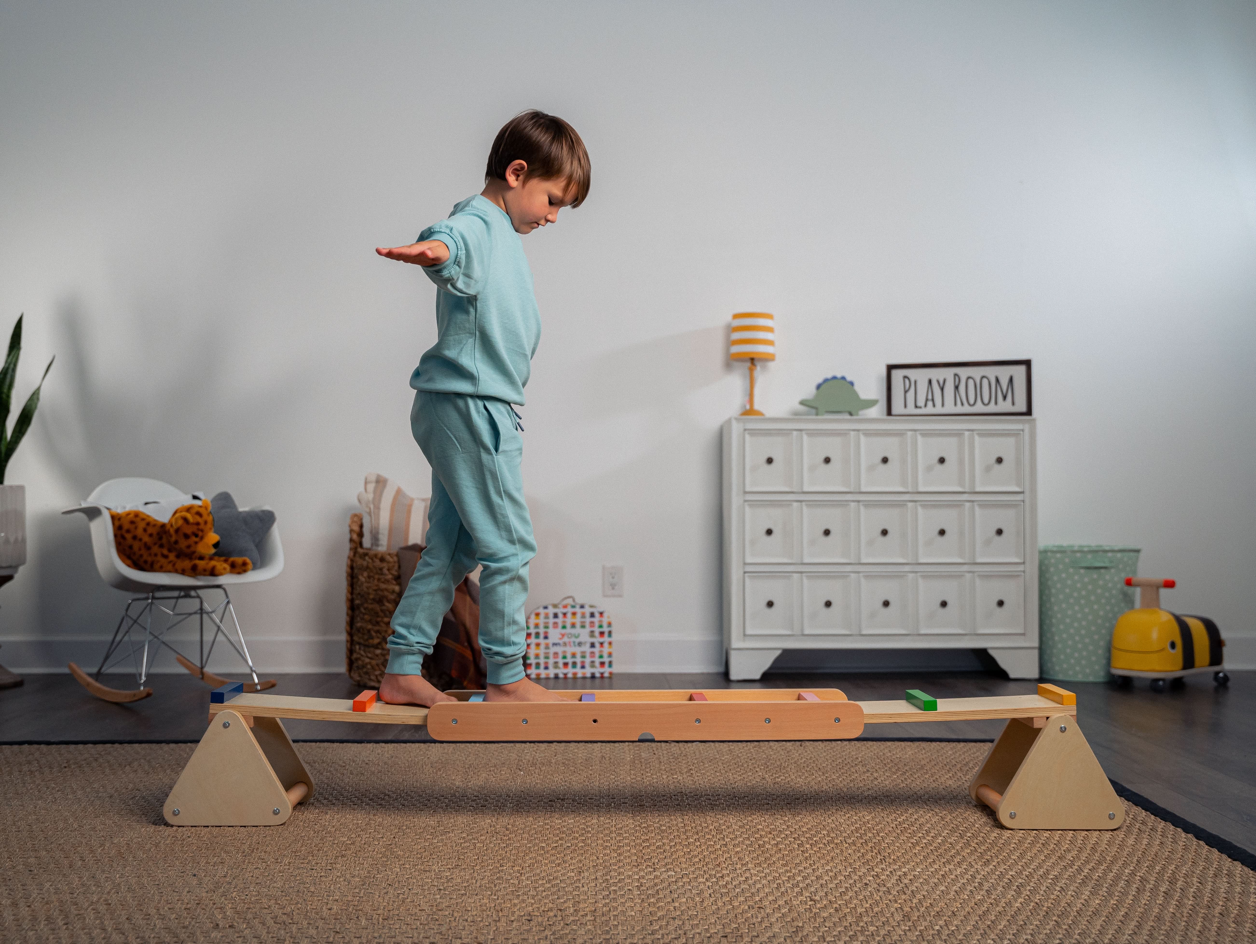 Willow- Rainbow Seesaw and Balance Beam - Image 6