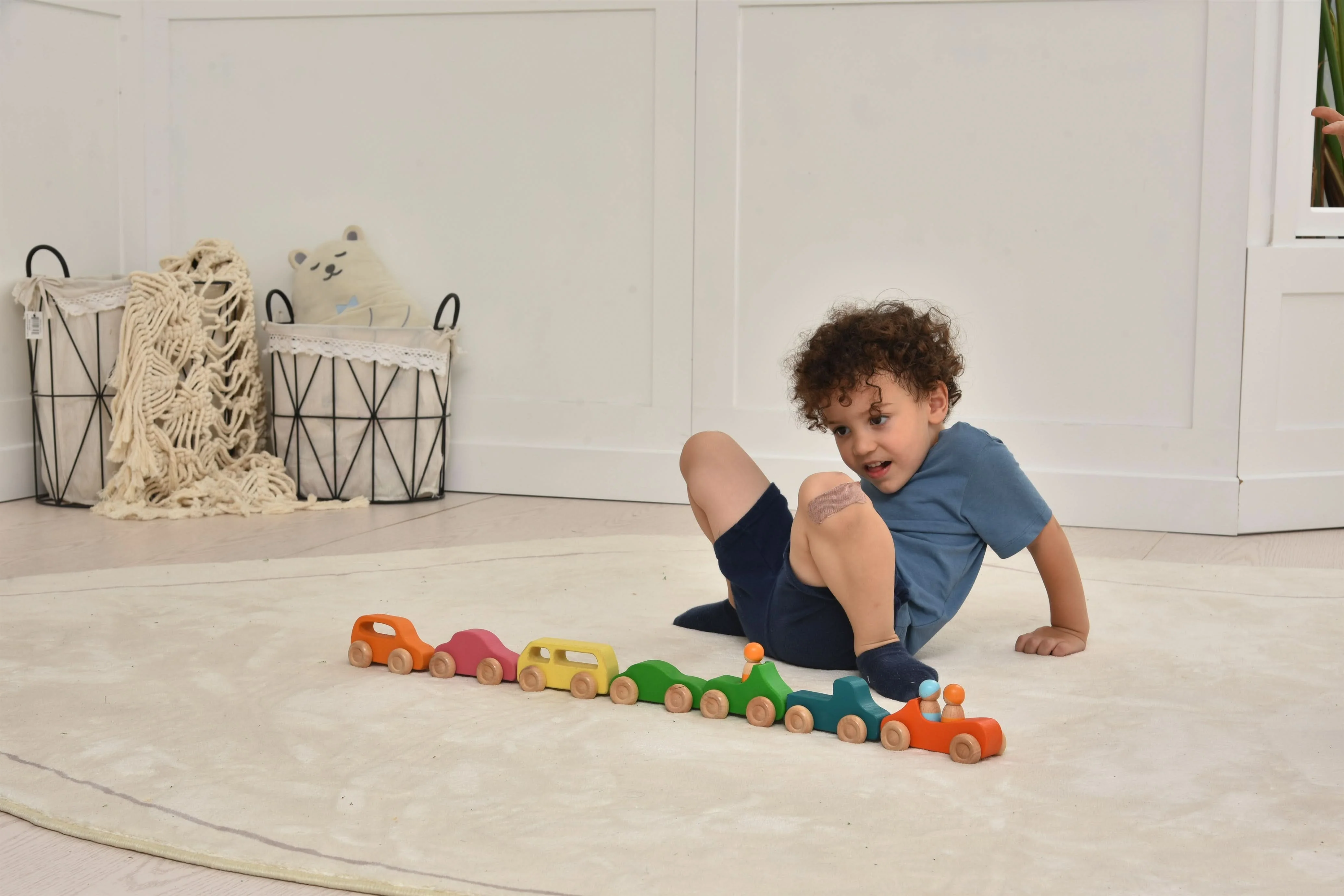 Wooden Car Toy set - 10 Piece Set - Image 12
