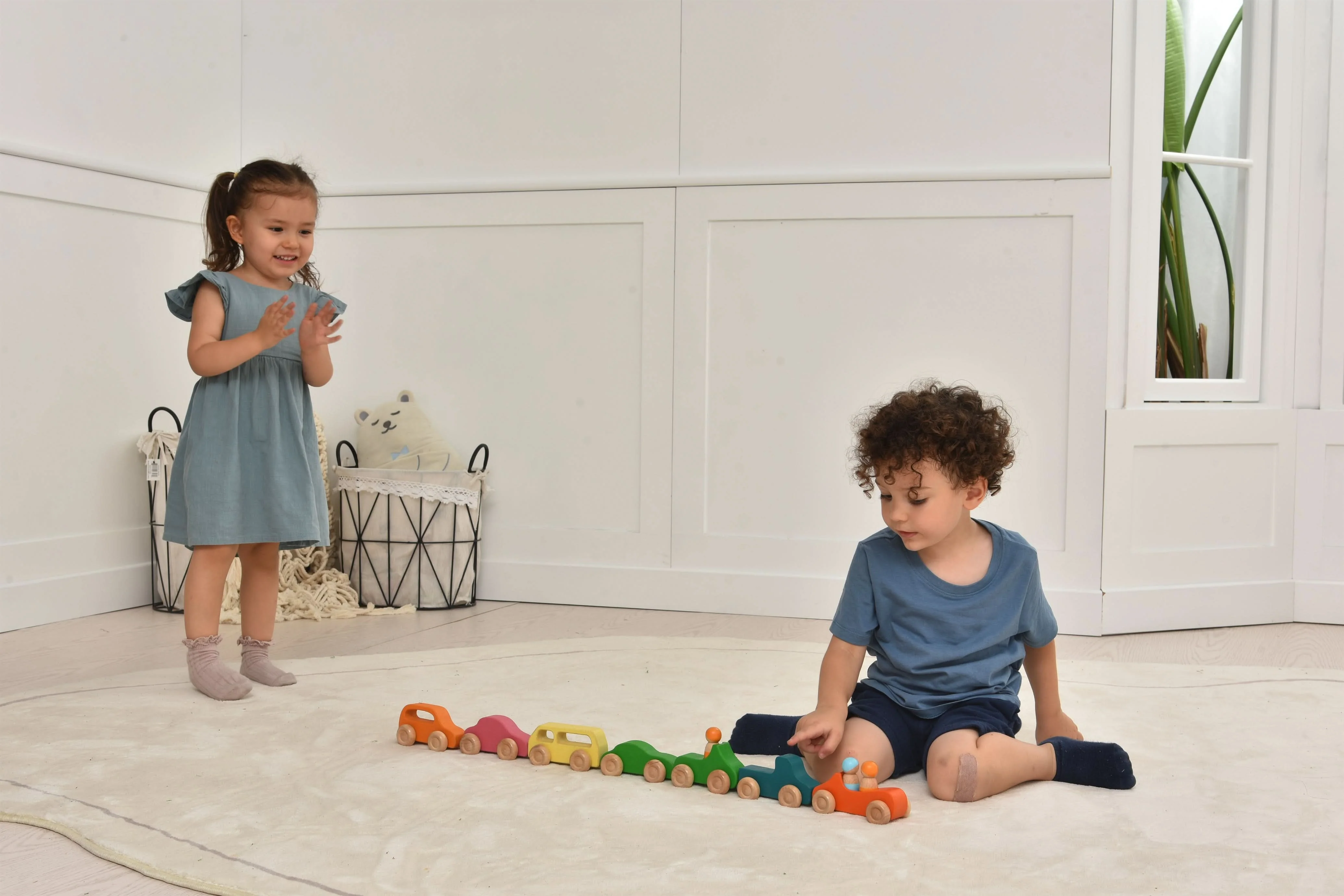 Wooden Car Toy set - 10 Piece Set - Image 7