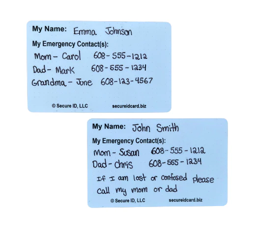 Write on Autism Awareness Card - Image 3