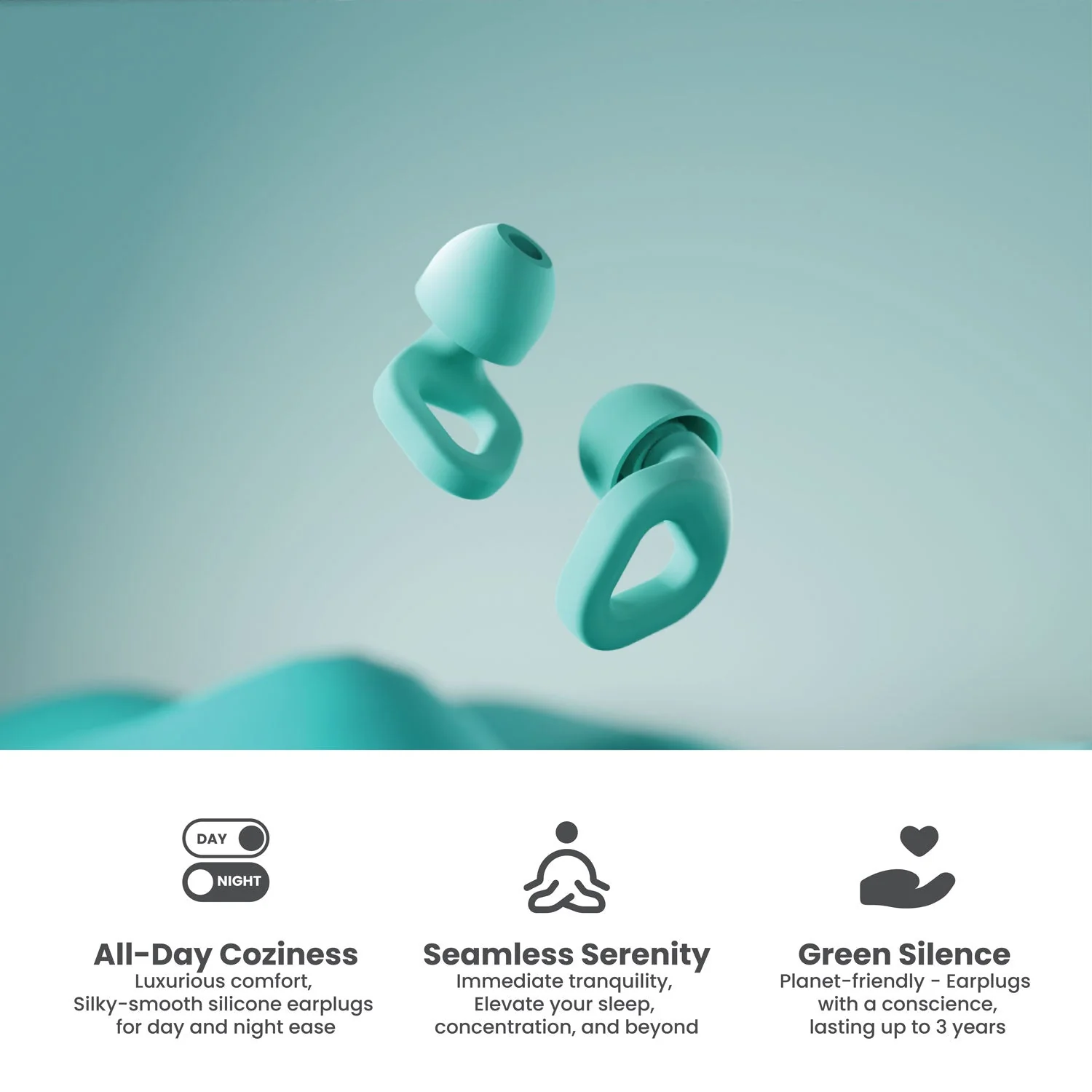 ZENZ - Unwind Earplugs - Mossy Mint - Image 3